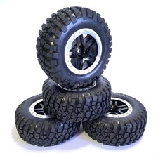 Traxxas Slash 2WD Wheels and Tyres Tires 12mm Hex 1/10 SCT BFgoodrich Front Rear