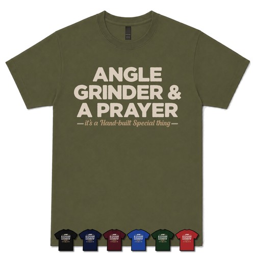 Angle grinder a prayer - grinder, &