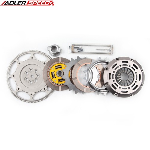Sprung twin disc clutch - sprung,