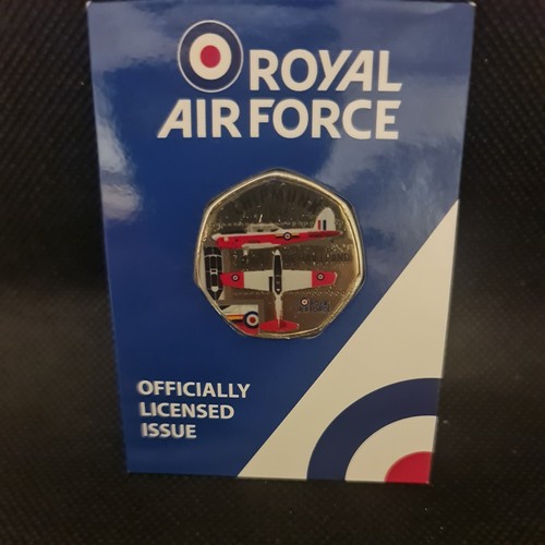 Raf royal air force 50p - air,