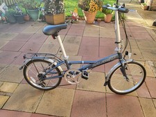 Raleigh Boardwalk Folding Bike 20" Alloy Wheel, 6-Speed, Unisex Commute Bike