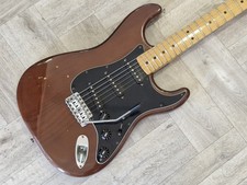 1977 Fender Stratocaster 'Mocha' all original with original hard shell case.