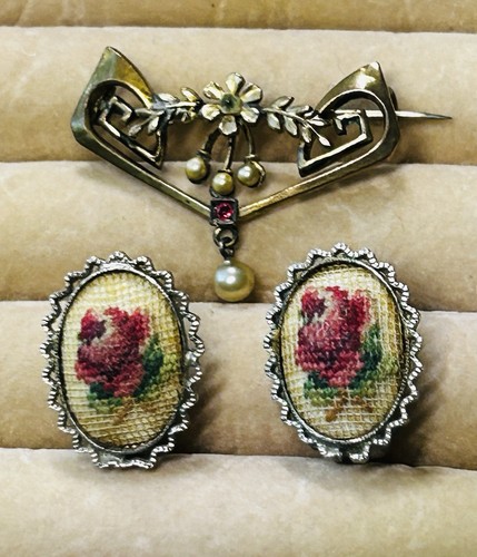 Vintage handmade floral - vintage,