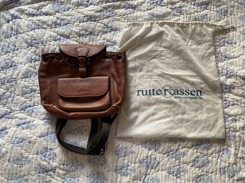 Ruitertassen brown leather - ruitertassen,
