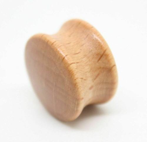Wooden double flare ear - double,