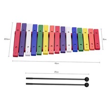 C-15 Keys Xylophone Colorful