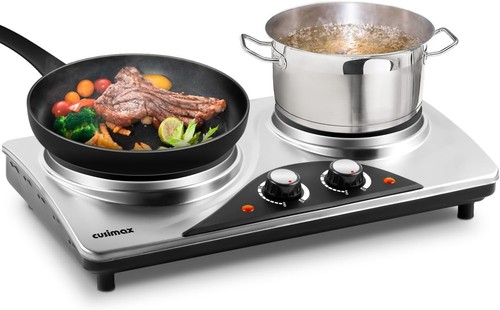 Double hot plate cusimax - double,