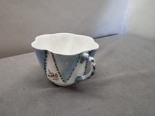 Shelley Dainty white & blue