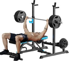 Weight Bench with Squat Rack