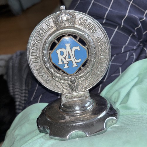 Vintage rac car badge - vintage,