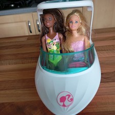 Barbie Ocean View boat Barbie Dolphin Magic 2016  With 2 Dolls