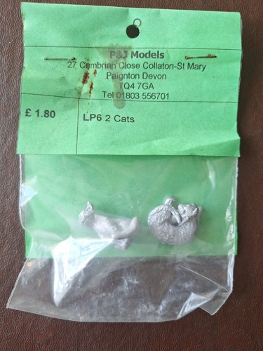 Models 16mm scale cats - j,
