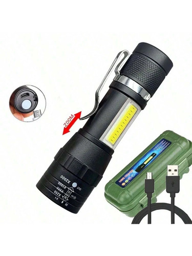 Led flashlight usb - led,