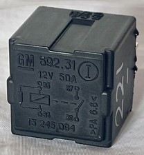 13245094 Vauxhall/Opel 4-Pin Black Relay Multi-Use GM 692.31 50A 2005-2015
