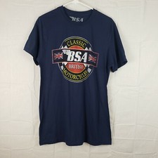BSA Mens Blue Classic British