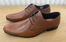 Topman Mens Tan Leather Bright