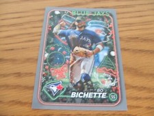 2024 Topps Holiday Silver Glitter #H33 Bo Bichette  BLUE JAYS