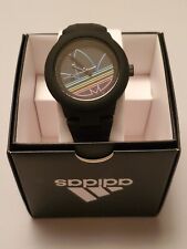 Adidas Mens Black Sports Watch "ADH3014" From 2016 + The Original Box! ⌚