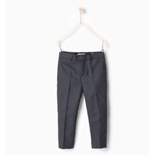 ZARA BOYS PIQUÉ SUIT TROUSERS