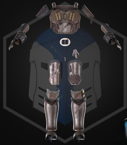 Cowboy mandalorian armor - ,