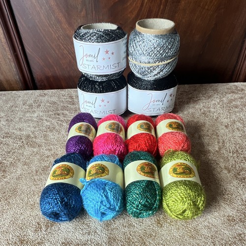 Sparkle yarn mixed lot - sparkle,