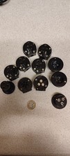 Bargain. 10 pieces 22mm Bulgin plug socket. see photos