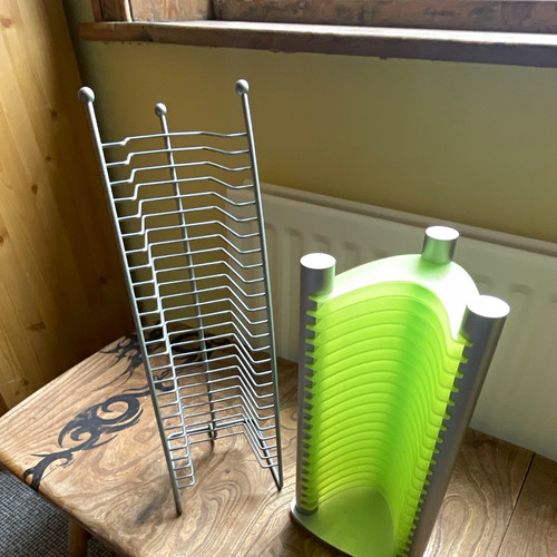 Vintage freestanding holder - cd,