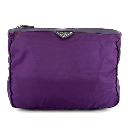 Prada pouch nylon - prada, purple