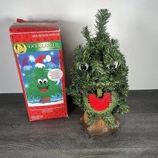Douglas Fir The Dancing Talking Tree Singing Vintage Gemmy Industries Christmas