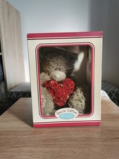 TATTY TEDDY - Special Edition Teddy with Red and Gold Heart of Roses