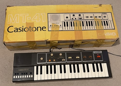 Casio casiotone 41 - casiotone, mt-41