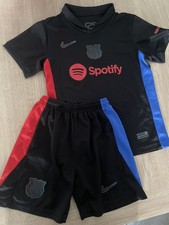 Kids Barcelona Football Shirt