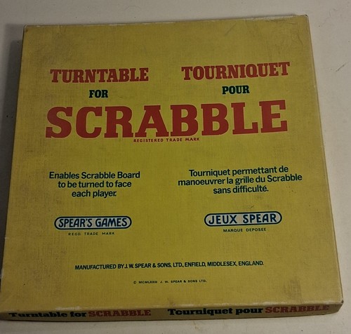 Vintage spear games scrabble - spear's,