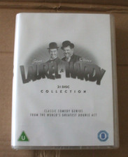 LAUREL & HARDY DVD'S 21 DISC COLLECTION UNIVERSAL FATBOX NEW SEALED