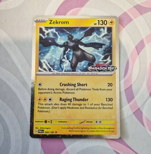 Pokémon tcg zekrom - zekrom, 066/182