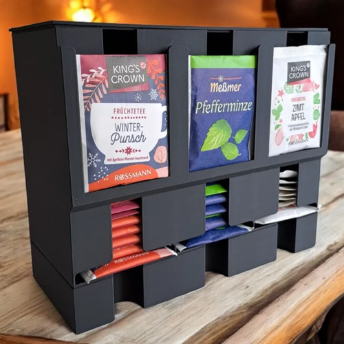 Modern tea bag organizer - modern, and