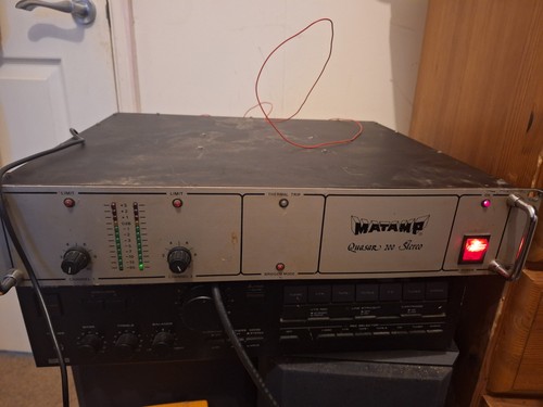 Vintage matamp 200w - 200w, quasar
