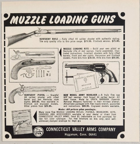 1972 print cva muzzle - 1972,