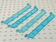 Lego Door Sliding Roller Section [4218] Trans Light Blue x4