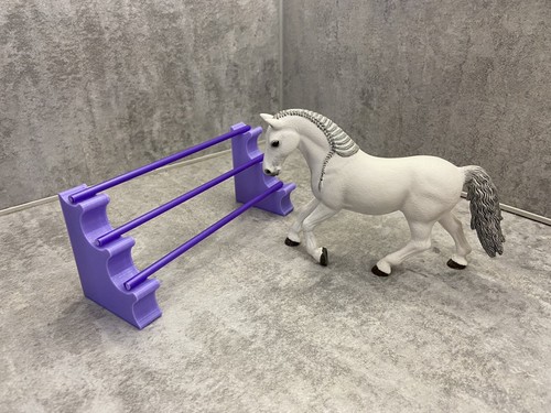 Printed horse jump blocks - 3d,