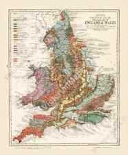 Geological map England Wales H