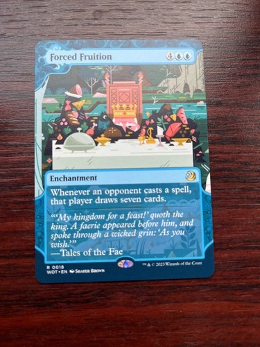 Showcase forced fruition - 1x,