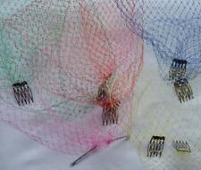 Classic Veiling Bridal Wedding Veil Brides Veils Bandeau Birdcage Many Colours