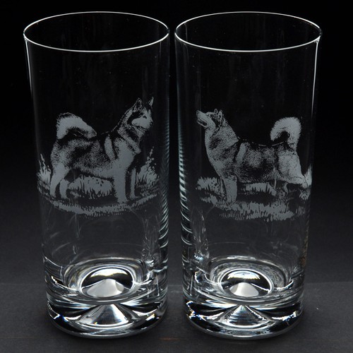 Alaskan malamute dog highball - alaskan,