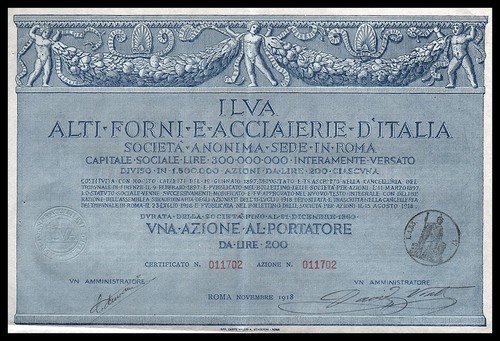 1918 roma rome italy - italy:, ilva