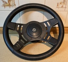 Mountney 13 Inch Leather Steering Wheel And Boss I think it was off a Ford ?