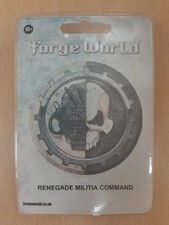 Games Workshop Warhammer 40k Forgeworld Chaos Renegade Militia Command New FW