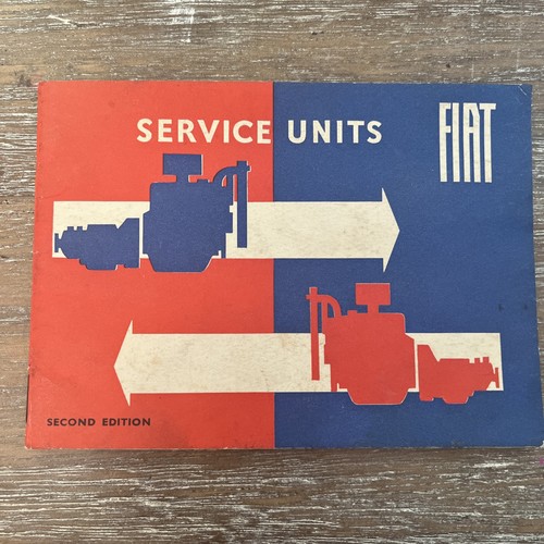 Classic fiat service unit - fiat,