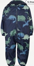 George Asda Boys Navy Dinosaur