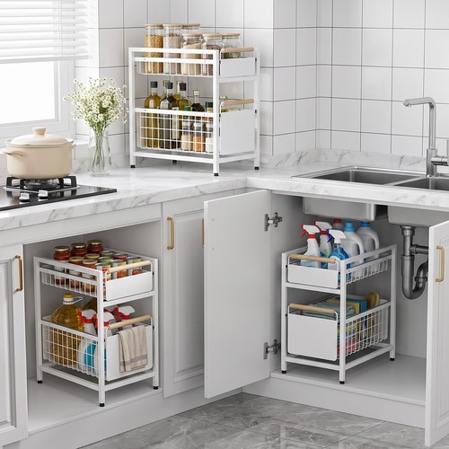 Kitchen under sink shelf - kitchen,